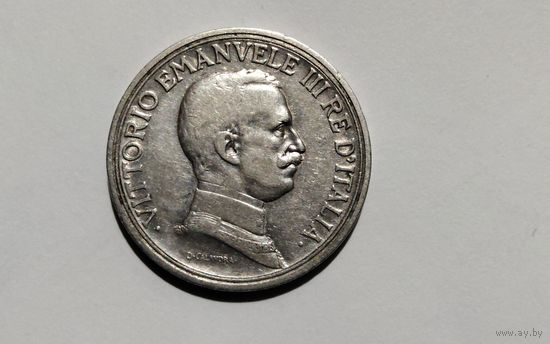 Италия 2 лиры 1914 г