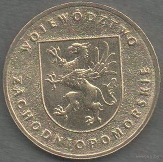 Польша. 2 злотых 2005