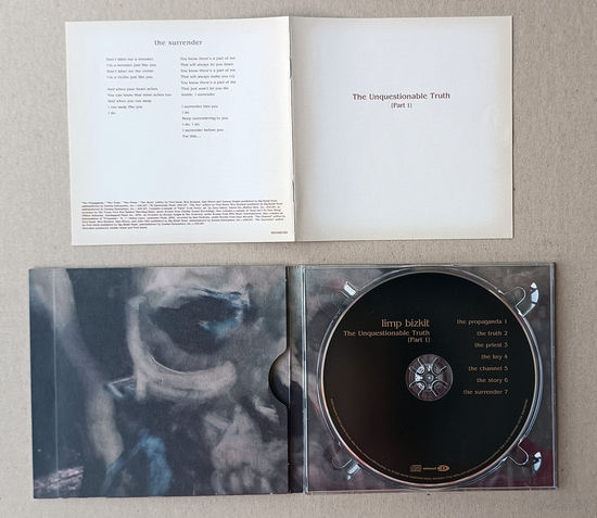 LIMP BIZKIT - The Unquestionable Truth (Part 1)(EUROPE CD 2005)(digipack)