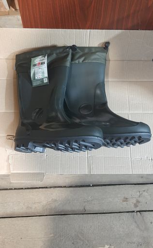 Сапоги для охоты и рыбалки FortMen ПВХ 02(С)350 с манжетой и  с утеплителем 42 размер