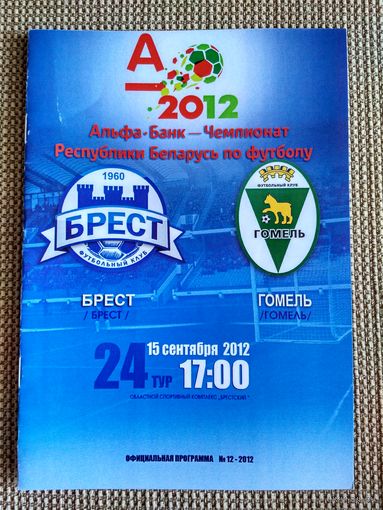 Брест-Гомель-15.09.2012