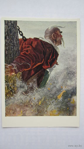 1959. Кибрик. Иллюстрация к повести "Тарас Бульба"