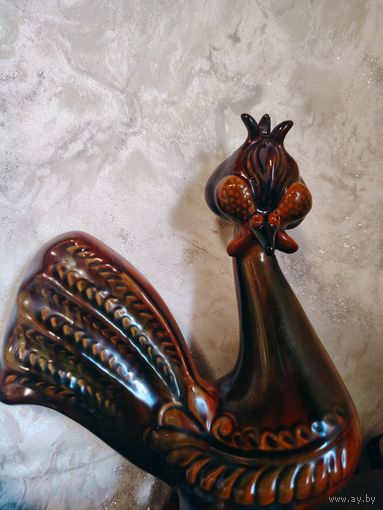 Павлин майолика