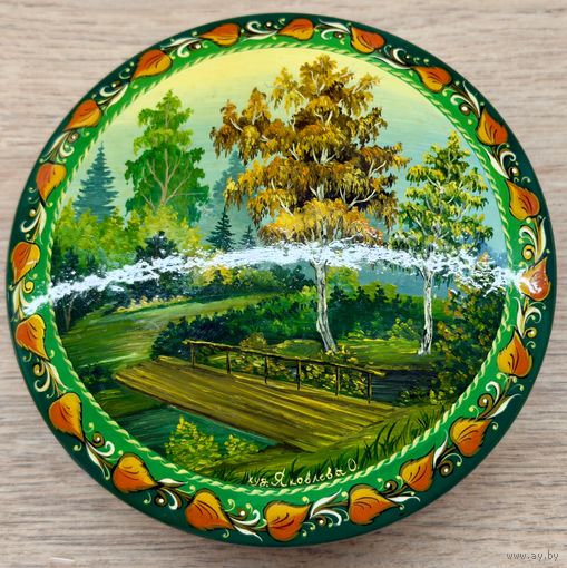 Шкатулка авторская роспись СССР