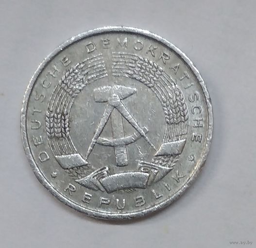 ГДР 1 пфенниг, 1965 год