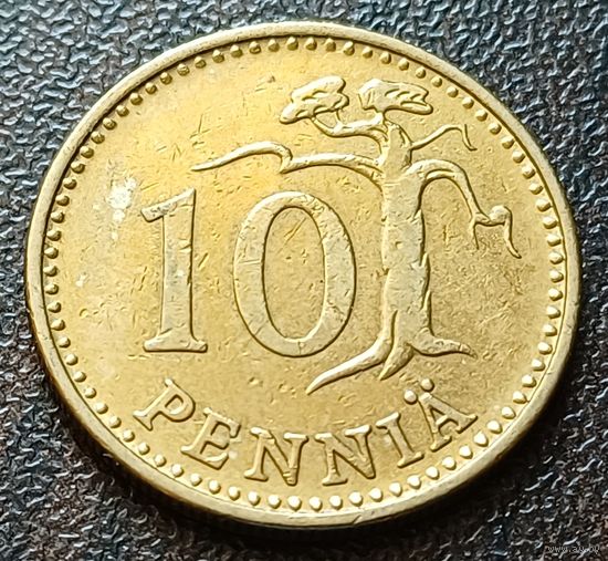 Финляндия 10 пенни, 1963    ( 2-1-6 )