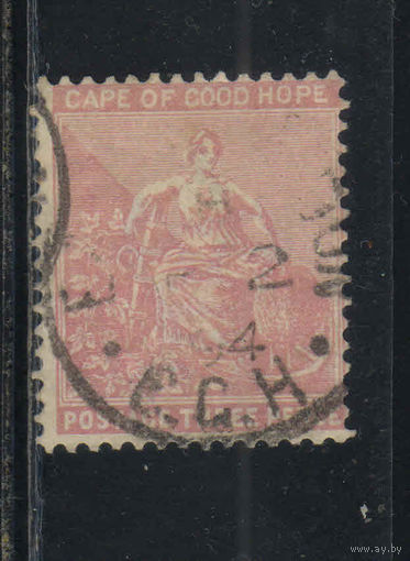 GB Колонии Мыс Доброй Надежды 1882 Аллегория Сидящая Надежда #26