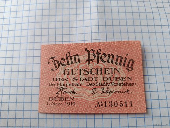 Германия 10 пфенингов (10)