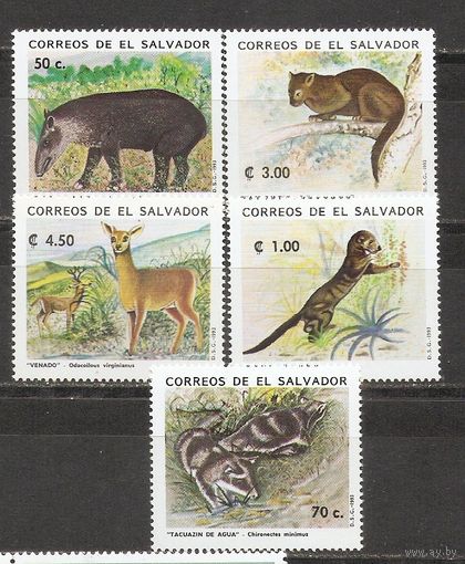 ФФ1 Сальвадор 1993 Фауна