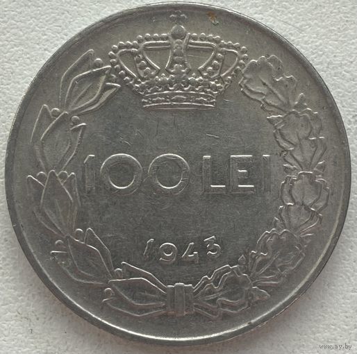 Румыния 100 лей 1943 г.
