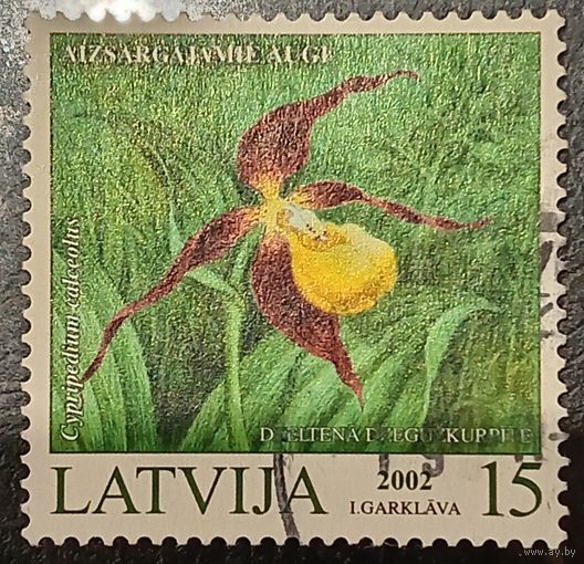 Латвия 2002. Флора. Цветы