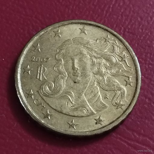 Италия 10 евроцентов 2007г.