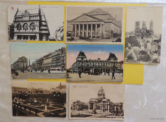 Открытки до 1917 г., Брюссель
