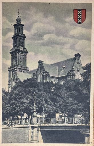 Открытка Голландия Амстердам