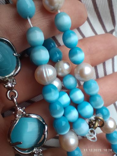 Лотом бусы и браслет