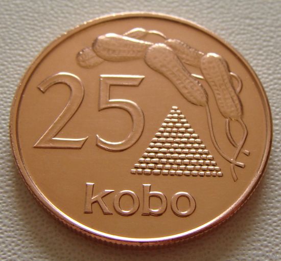 Нигерия. 25 кобо 1991 год  KM#11а