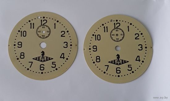 Циферблаты от шахматных часов