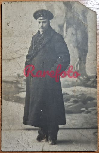 1916 Открыточный формат Леня (в натуре он был лучше) служащий типажи прошлого ретро