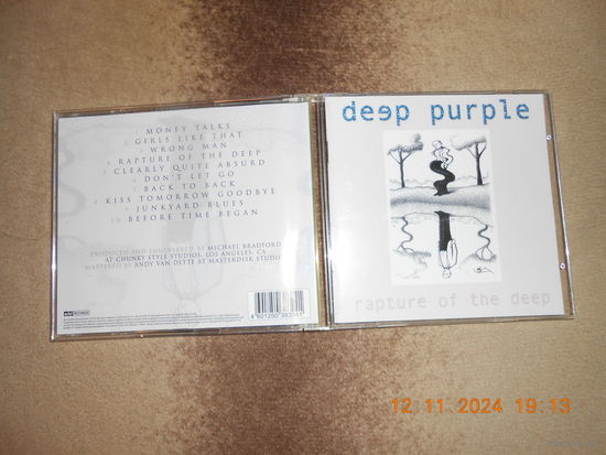 Deep Purple – Rapture Of The Deep /CD