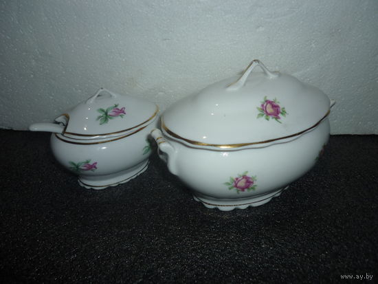 Набор Для Специй. Фарфор. Коростень 60-ые СССР