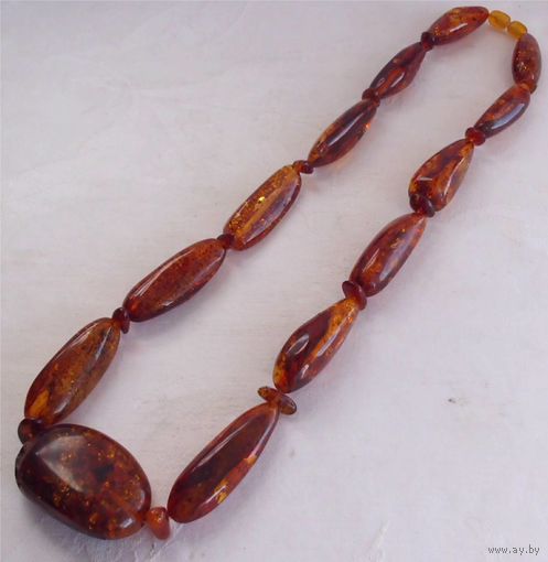 Бусы янтарные Натуральный янтарь Калининград 70 г