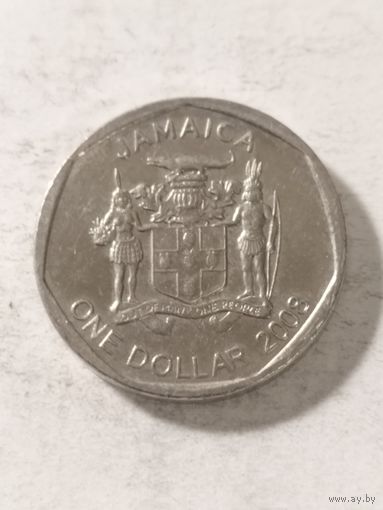Ямайка 1 доллар 2008