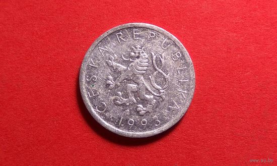 10 геллеров 1993 НМ. Чехия.