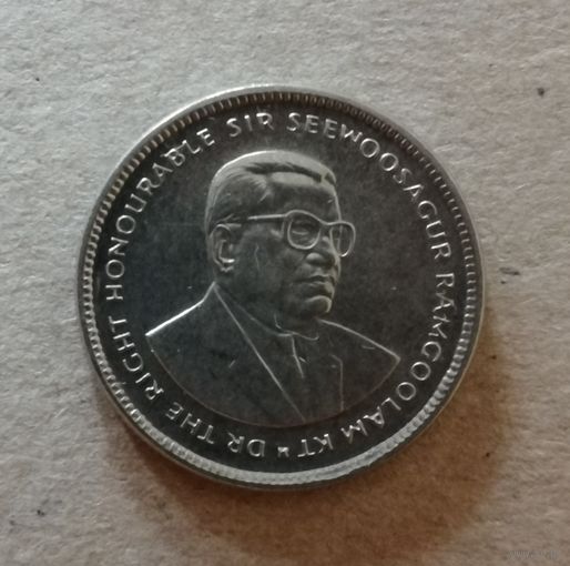 Маврикий 20 центов, 1987 г., KM# 53  ю