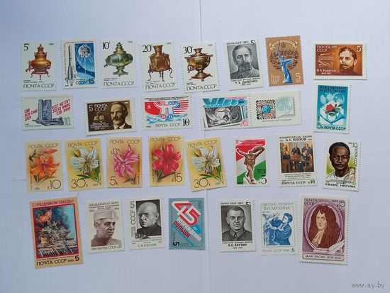 СССР 1989 Почти полный набор . идеальное состояние , с 1 рубля .