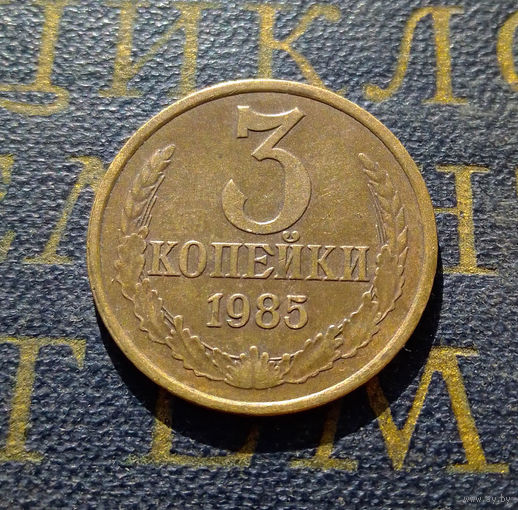 3 копейки 1985 СССР #17