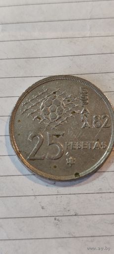 Испания 25 песет 1980 (81)