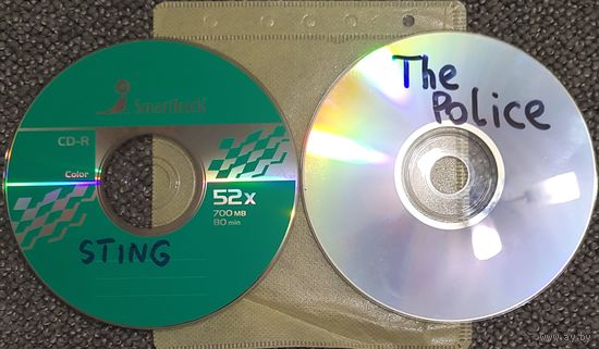CD MP3 STING, The POLICE - 2 CD