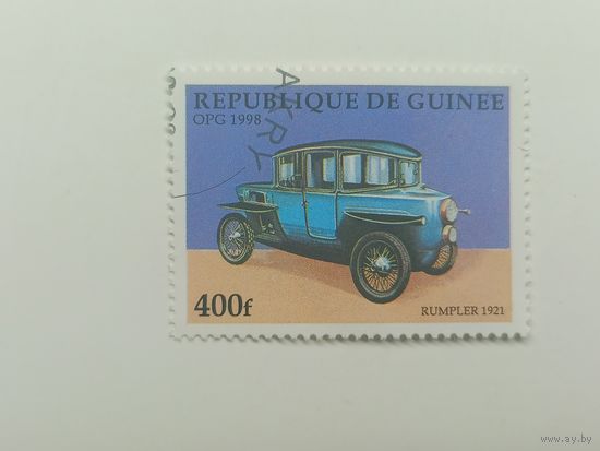 Гвинея 1998. Антикварные автомобили