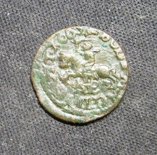 Солид 1665 г.(разновидность звезда после IOAN,звезда под задними ногами коня)