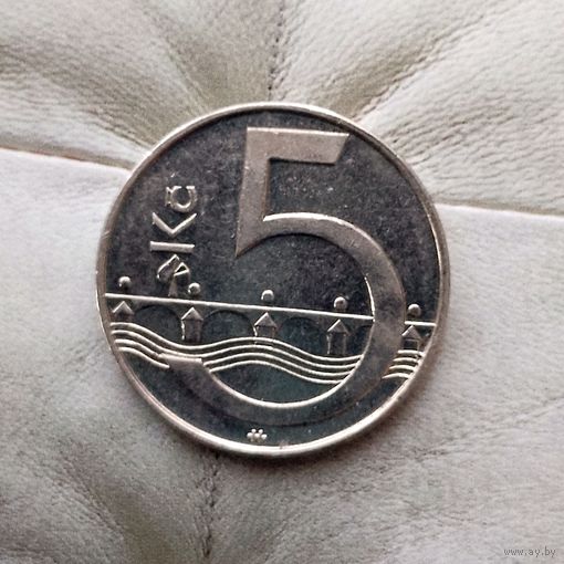 5 крон 2006 года Чехия. Чешская Республика.
