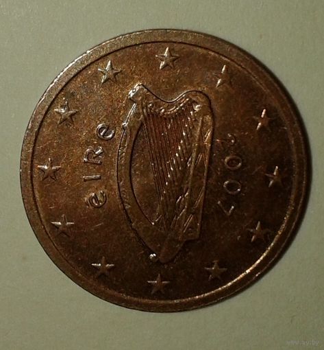 2 евроцента, Ирландия, 2007