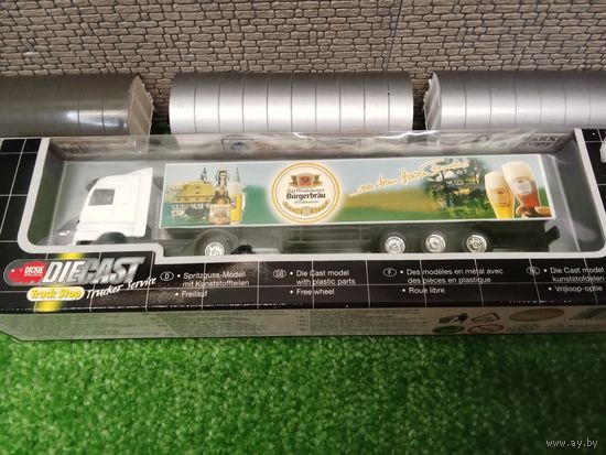 Mercedes Actros с полуприцепом 1:87 (бел) б/у Китай