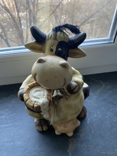 Корова классная, керамика