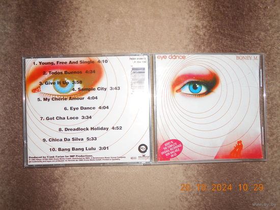 BONEY M – "EYE DANCE" /CD