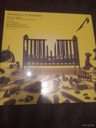 METALLICA "72 SEASONS" 2023 2LP  E.U.