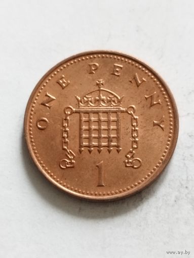 Великобритания 1 пенни 1993