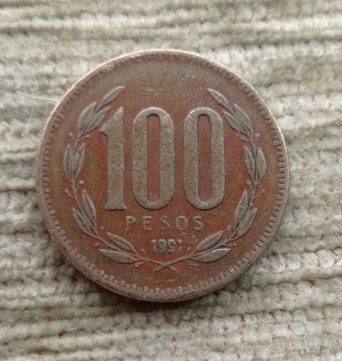 Werty71 Чили 100 песо 1991