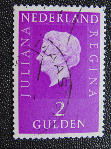 Нидерланды 1972 г. Королева Юлиана.