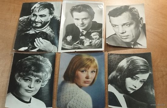 Фото актеров для коллекционеров.