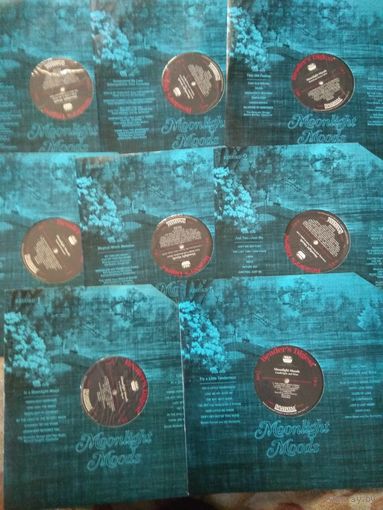 Набор из 8 пластинок "105 Instrumental Favourites" 8 LP. Made in USA.