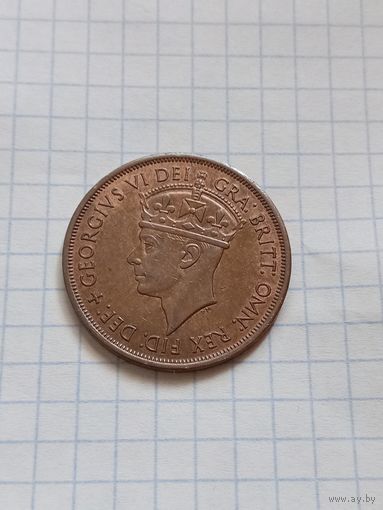 1/12 шиллинга 1945 года. Джерси. Освобождение.