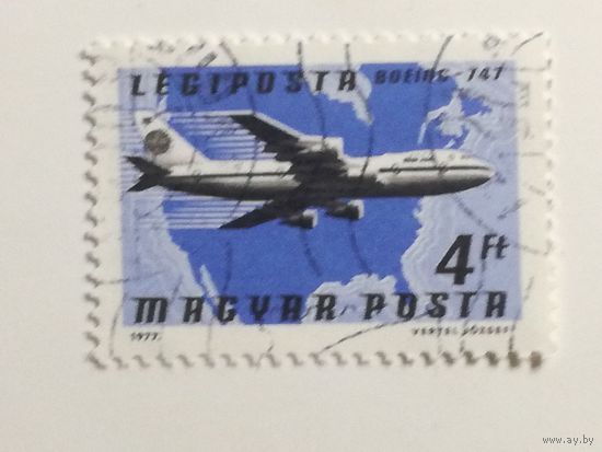 Венгрия 1977. Авиация.