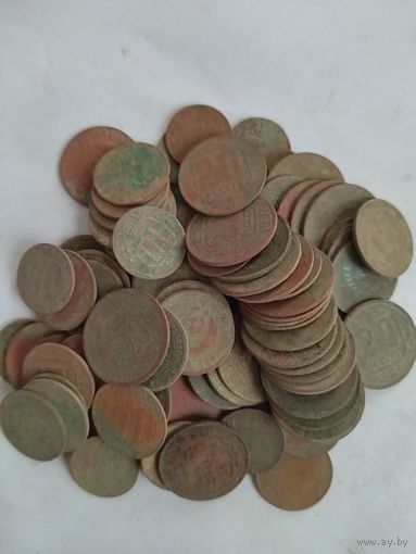 10к,15к, 20копеек 107шт.