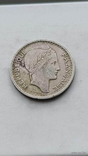 20 франков Алжир 1956 года.Монета не чищена. 706