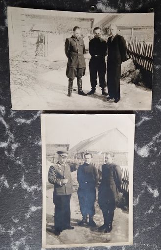 Два фото военных. 1950-е. 8.5х13 см. Цена за оба.